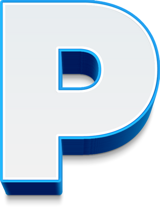 Uppercase Letter P